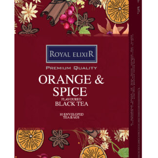 Royal Elixir Orange and Spice 50 Tea bag pack